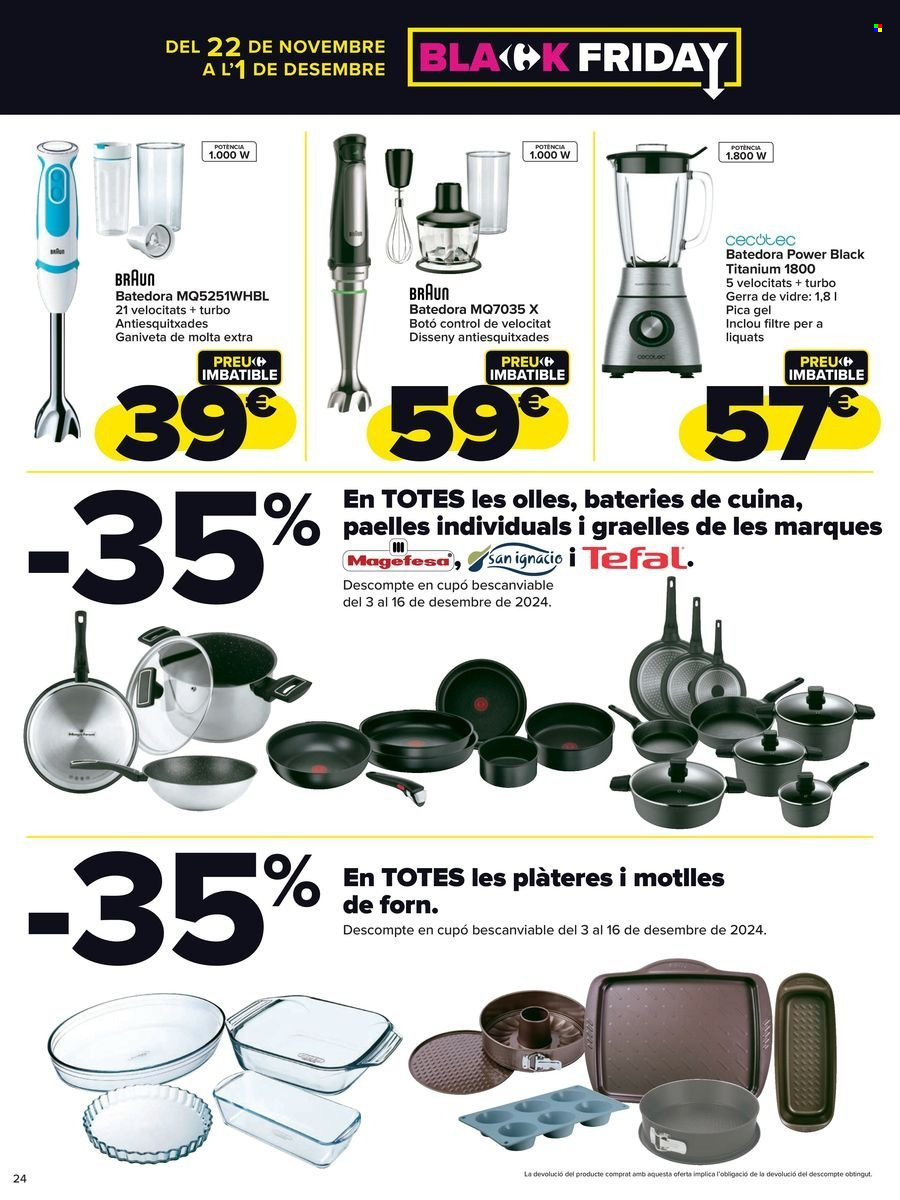 Folleto Carrefour - 22/11/24 - 01/12/24. Página 24