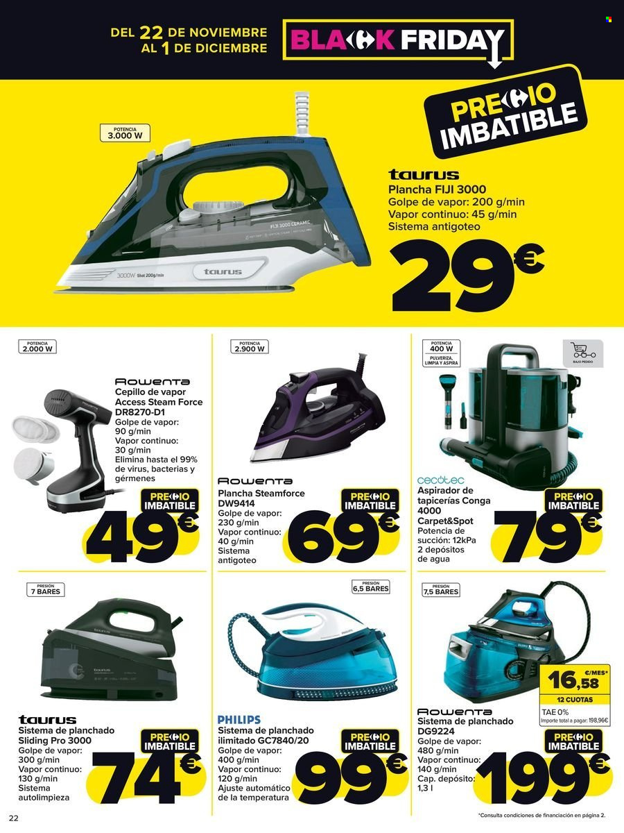 Folleto Carrefour - 22/11/24 - 01/12/24. Página 22