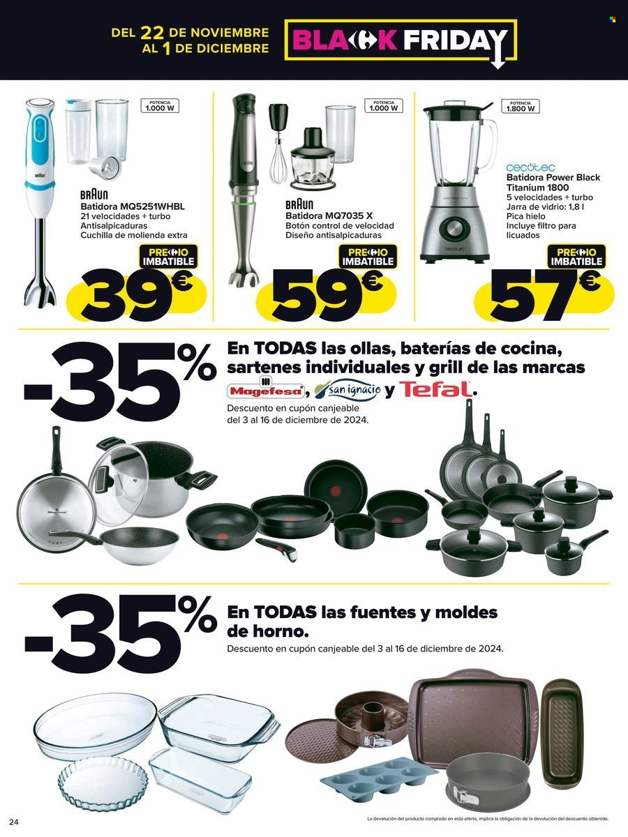 Folleto Carrefour - 22/11/24 - 01/12/24. Página 24