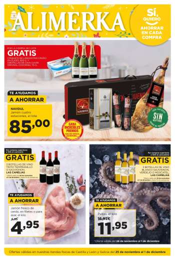 Folleto actual Alimerka - 25/11/24 - 01/12/24.
