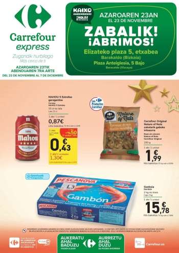 Folleto actual Carrefour - 23/11/24 - 07/12/24.