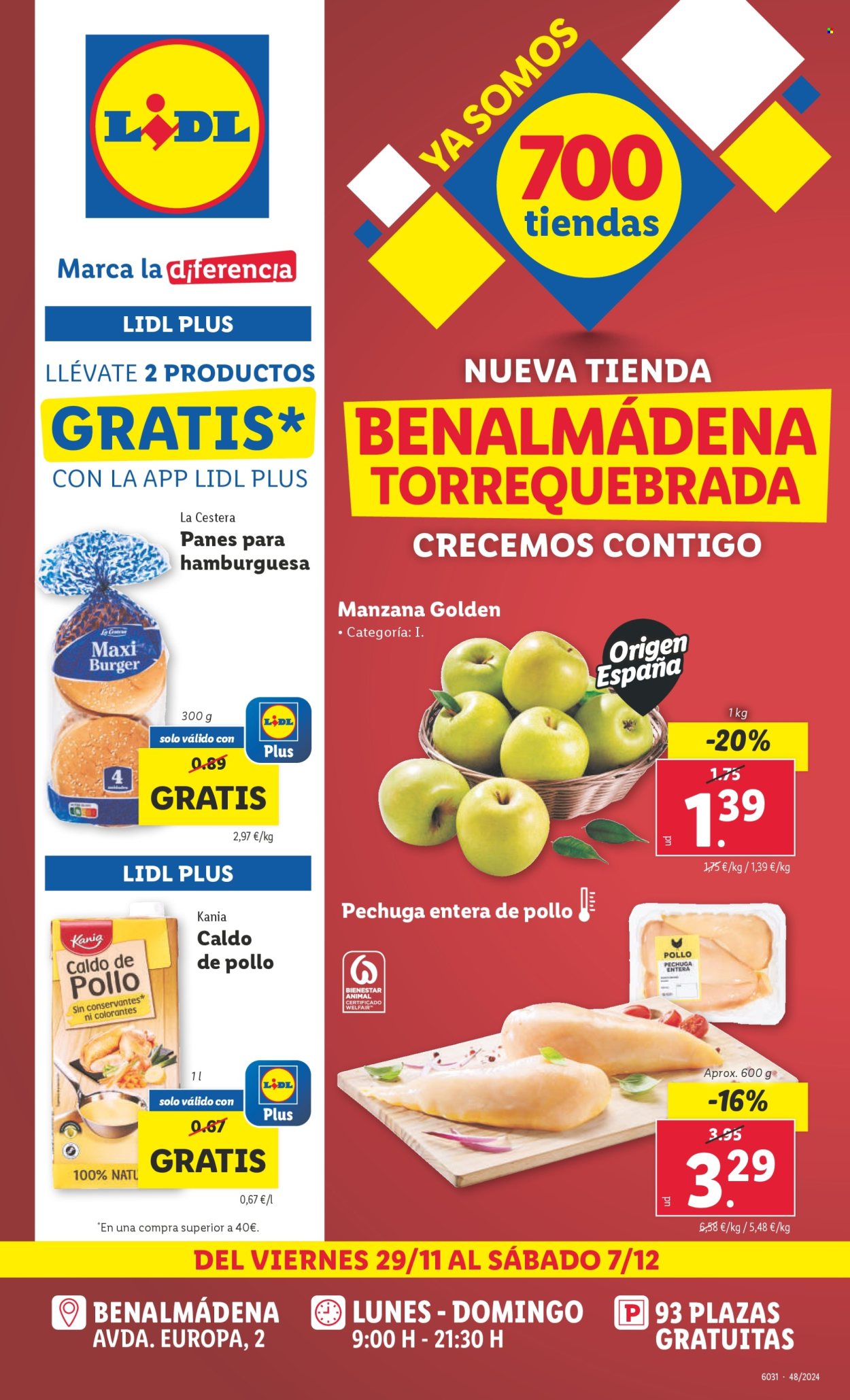 Folleto Lidl - 29/11/24 - 07/12/24. Página 1
