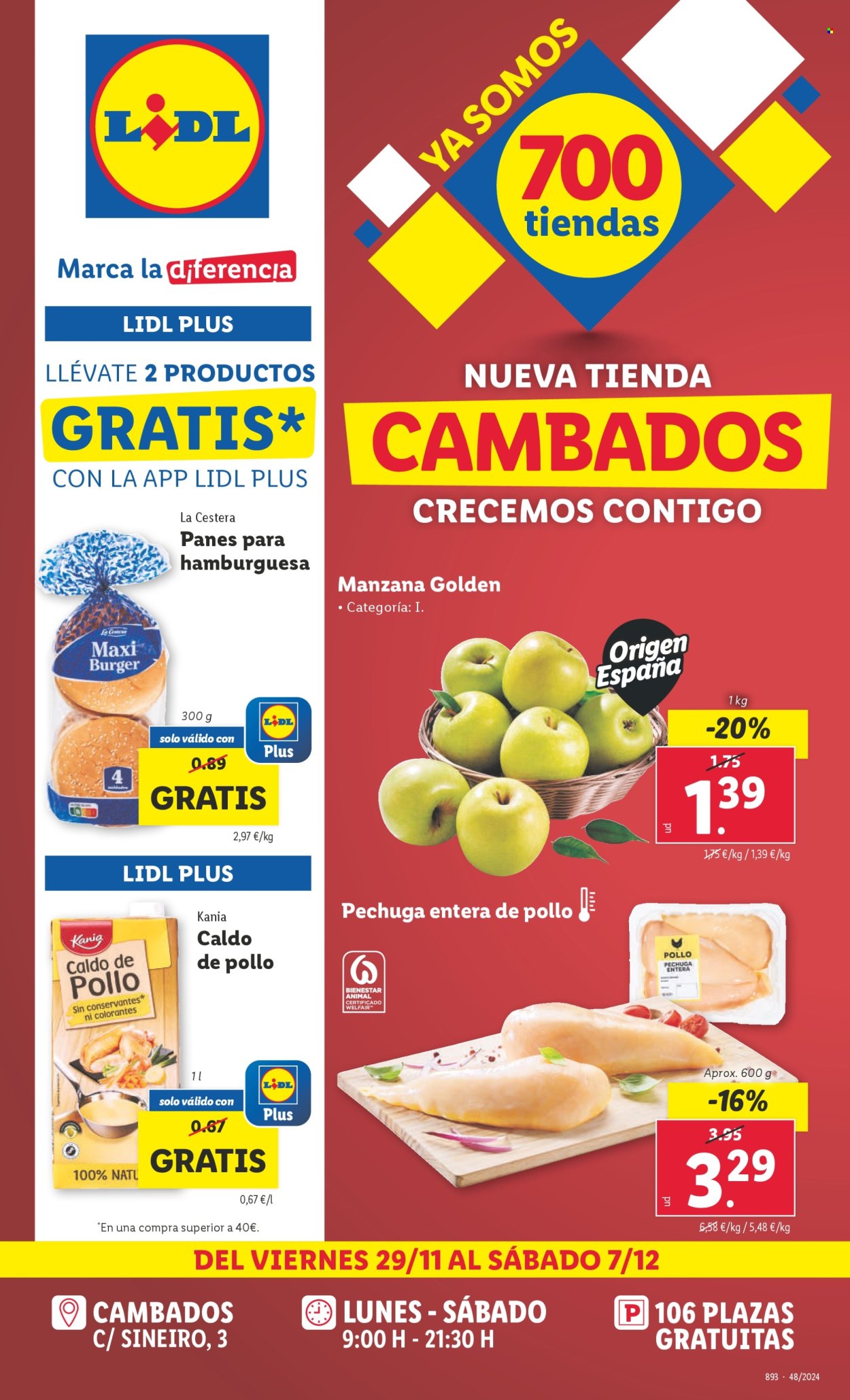 Folleto Lidl - 29/11/24 - 07/12/24. Página 1