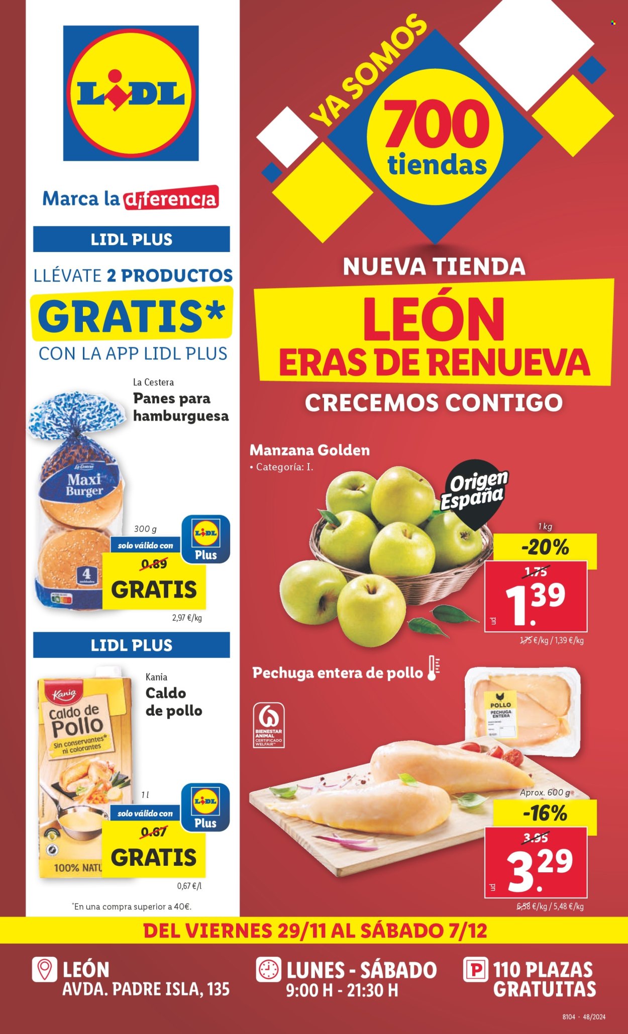 Folleto Lidl - 29/11/24 - 07/12/24. Página 1