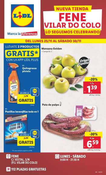 Folleto actual Lidl - 25/11/24 - 30/11/24.