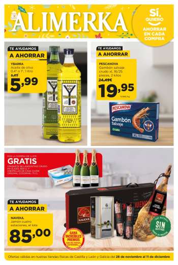 Folleto actual Alimerka - 28/11/24 - 11/12/24.