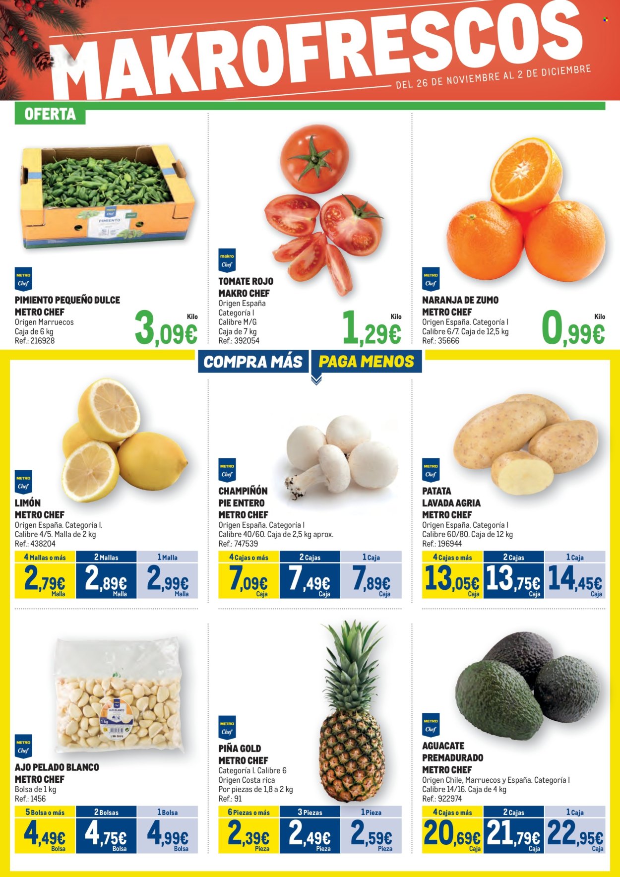 Folleto Makro - 26/11/24 - 02/12/24. Página 1