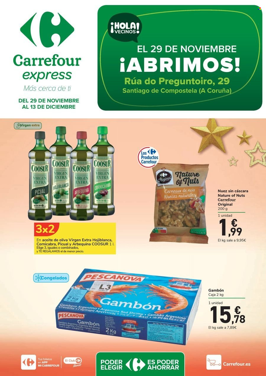 Folleto Carrefour - 29/11/24 - 13/12/24. Página 1