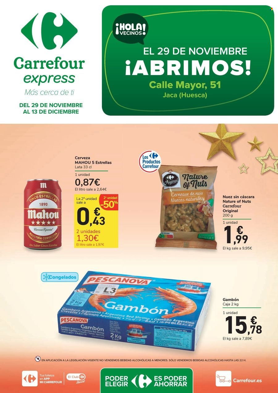 Folleto Carrefour - 29/11/24 - 13/12/24. Página 1