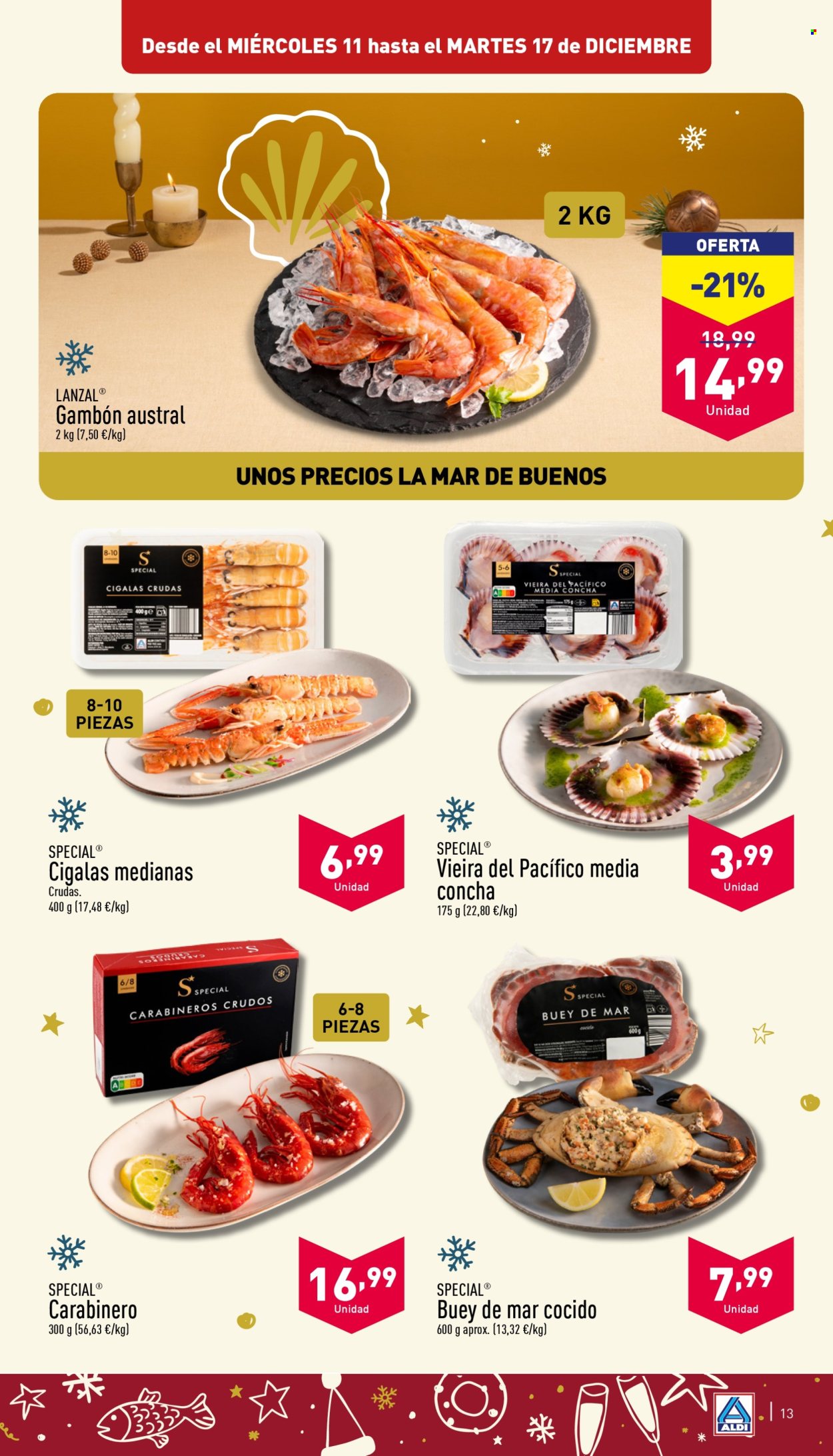 Folleto Aldi - 11/12/24 - 17/12/24. Página 13