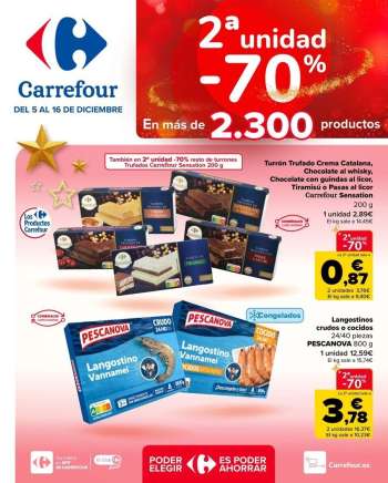 Folleto actual Carrefour - 05/12/24 - 16/12/24.