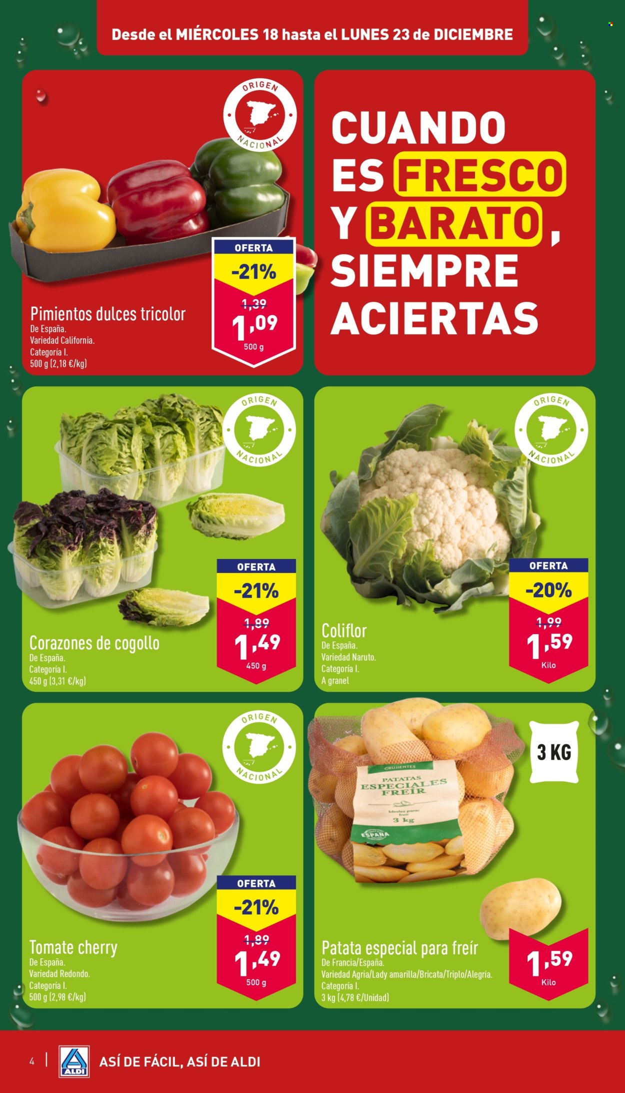 Folleto Aldi - 18/12/24 - 23/12/24. Página 4