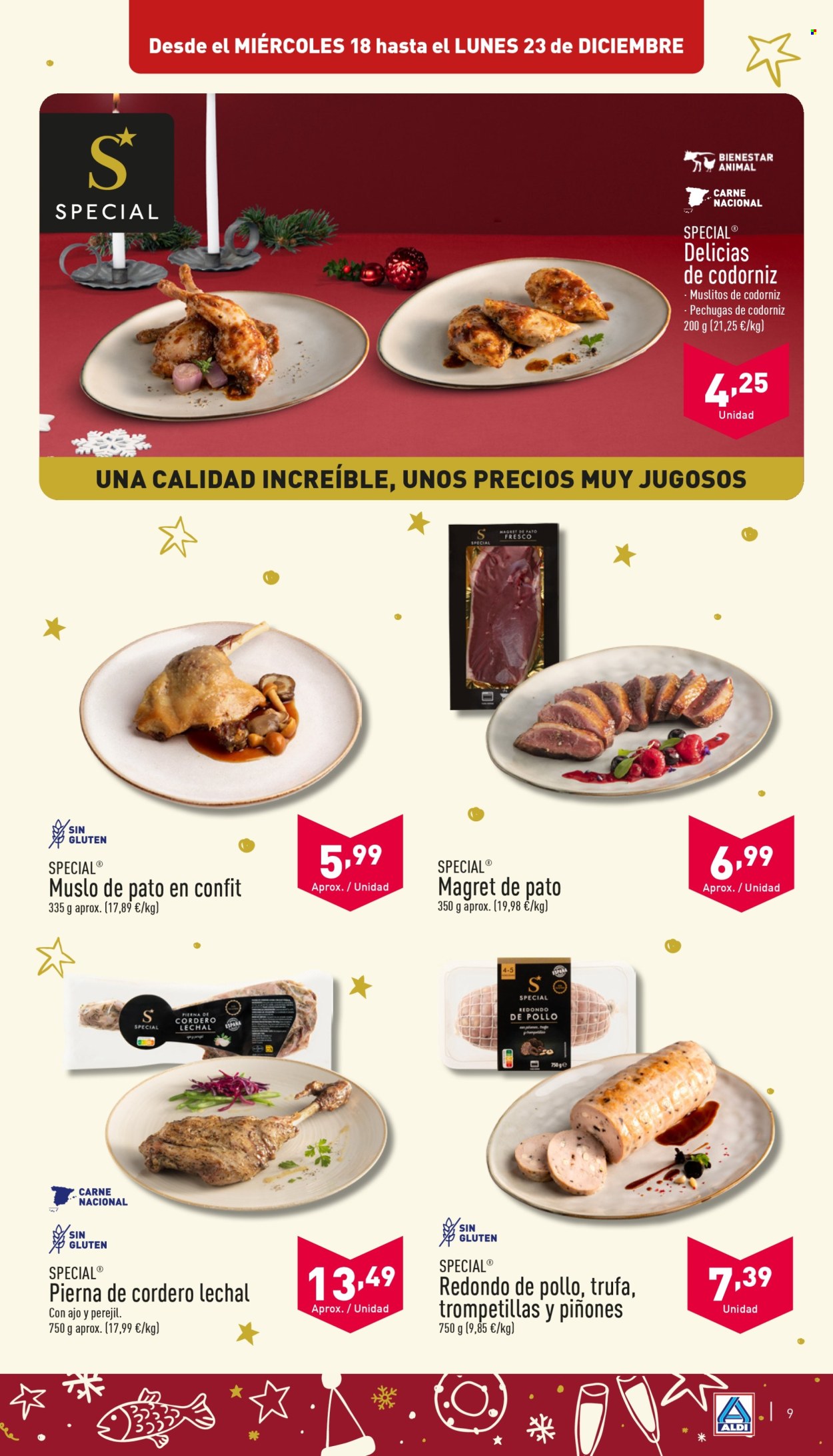 Folleto Aldi - 18/12/24 - 23/12/24. Página 9