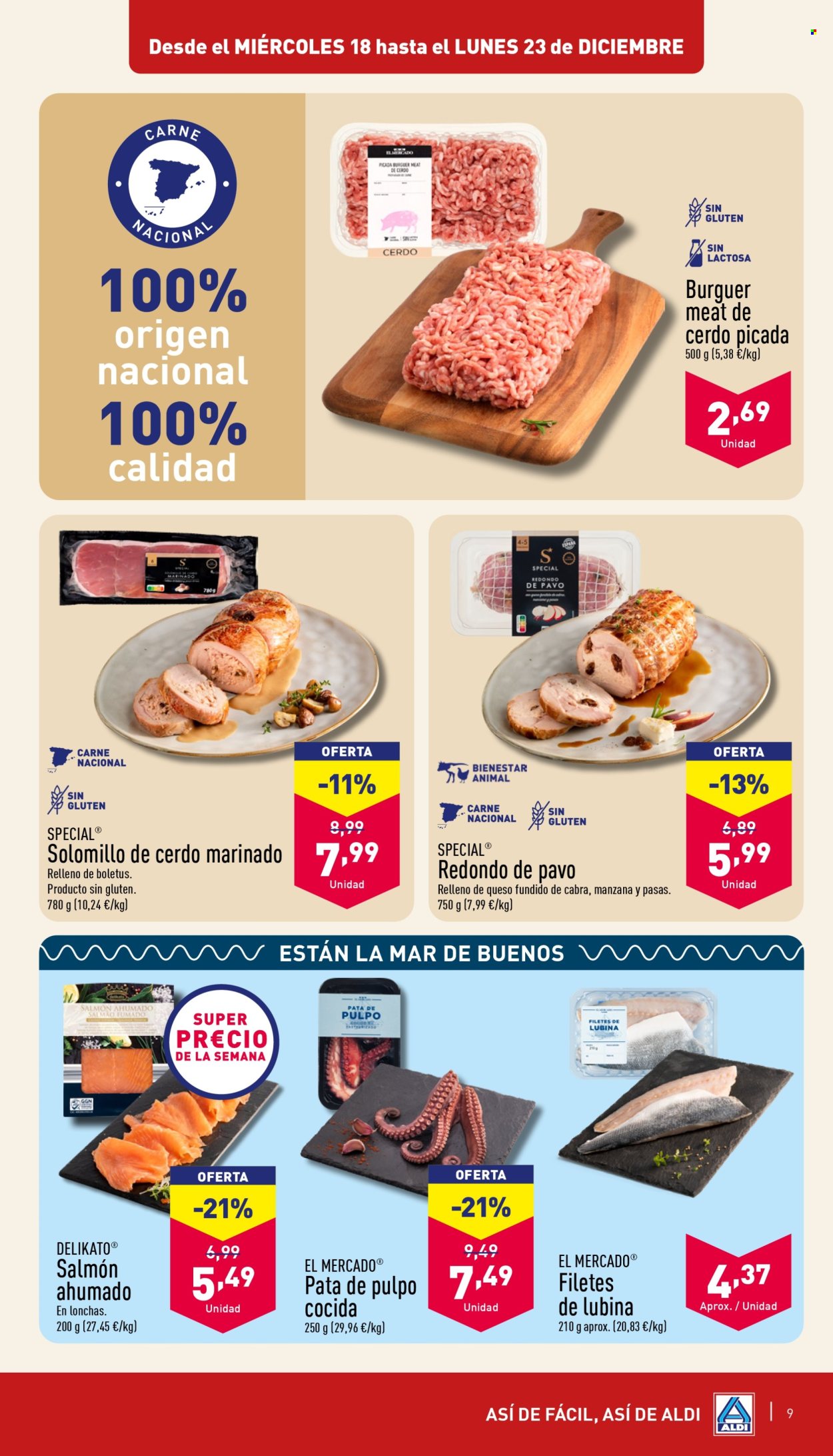 Folleto Aldi - 18/12/24 - 23/12/24. Página 9