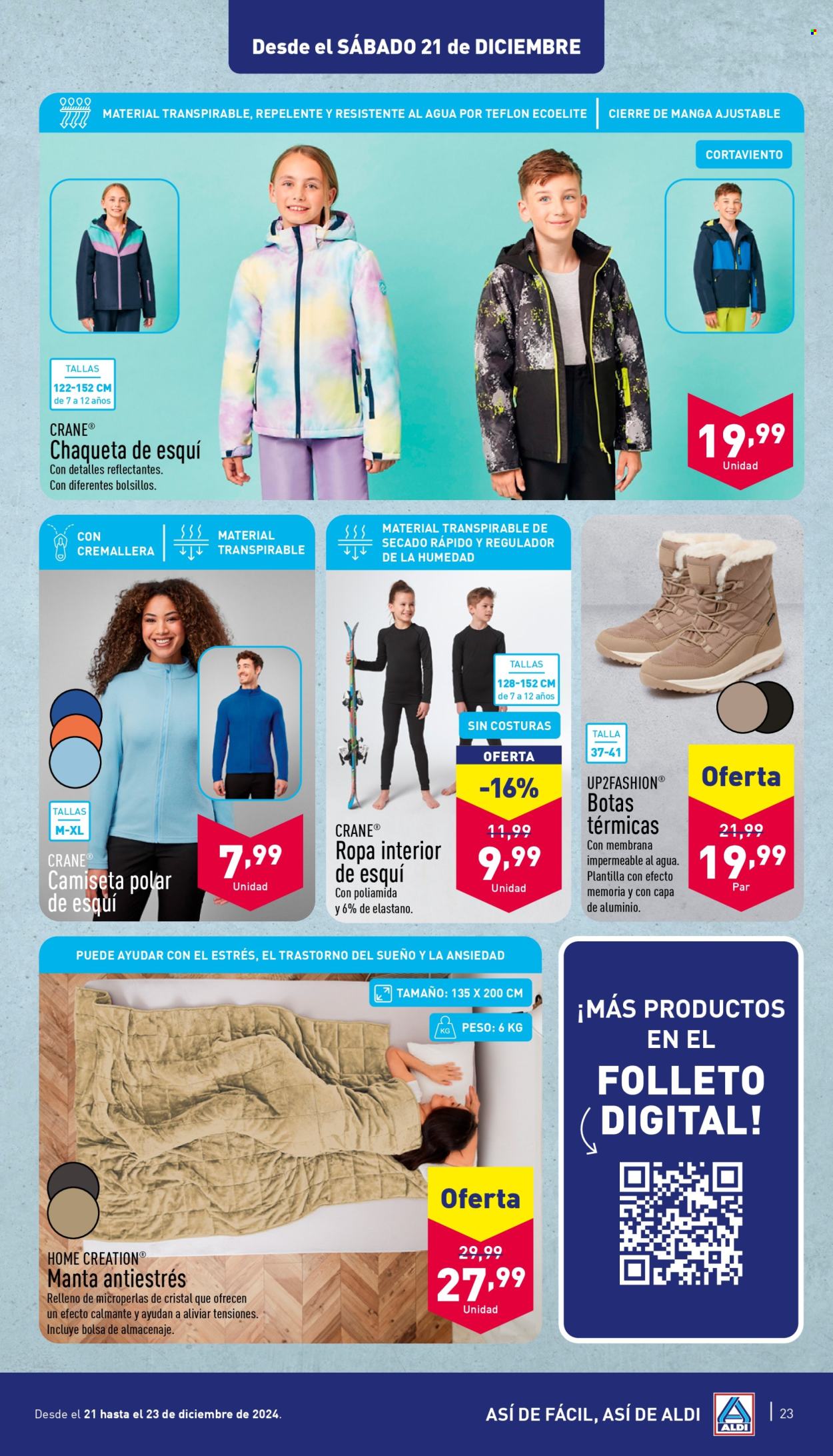 Folleto Aldi - 18/12/24 - 23/12/24. Página 23