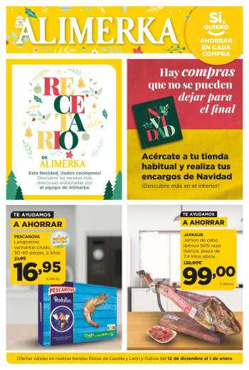 Folleto actual Alimerka - 12/12/24 - 01/01/25.