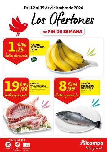 Folleto actual Alcampo - 12/12/24 - 15/12/24.