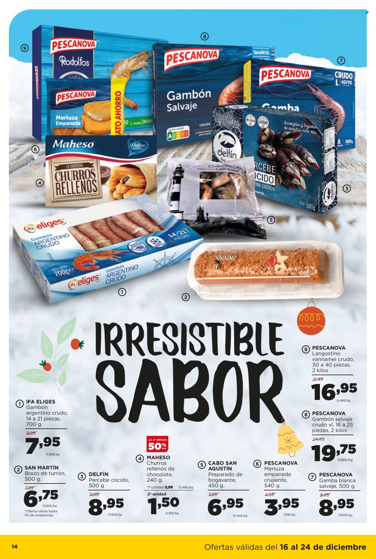 Folleto Alimerka - 16/12/24 - 24/12/24. Página 14