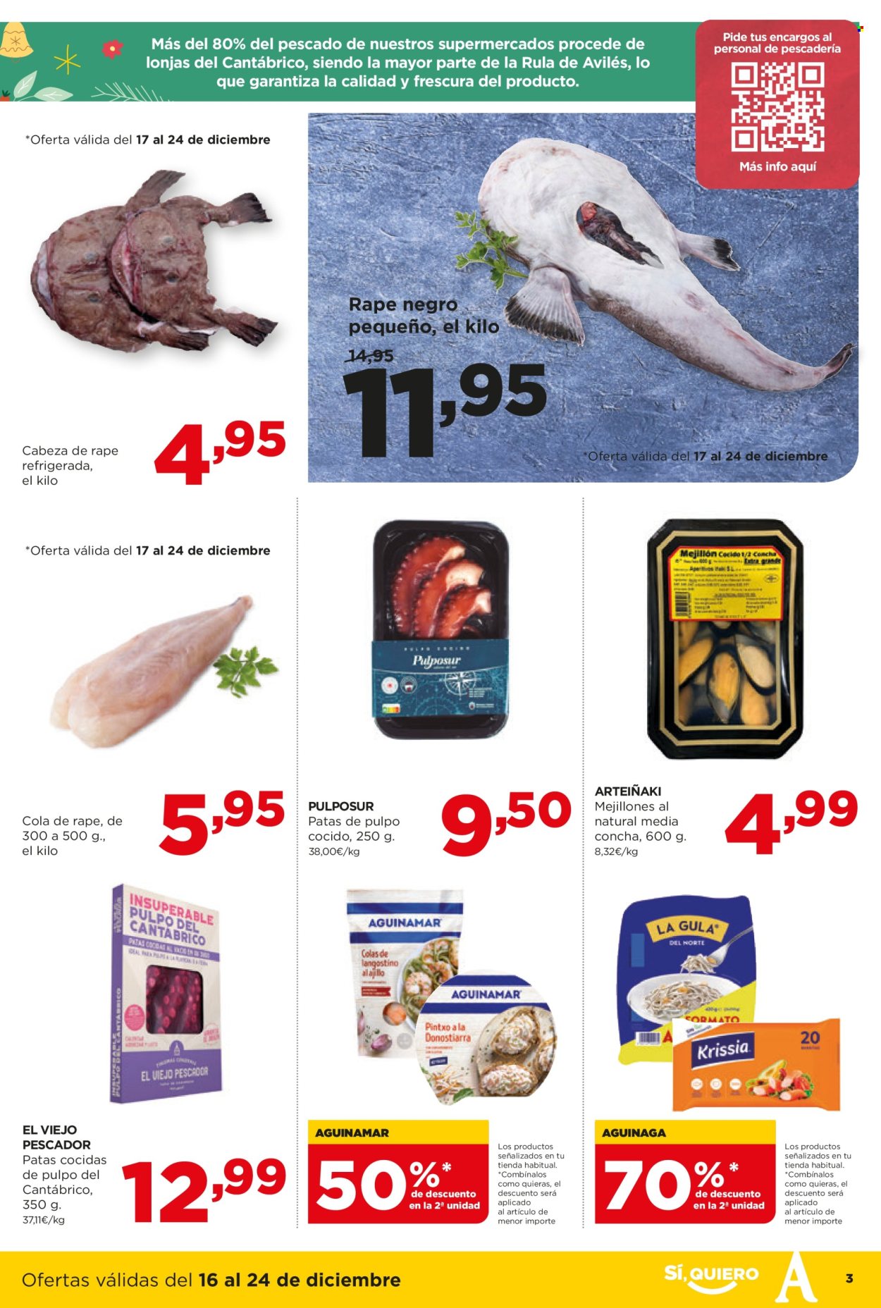 Folleto Alimerka - 16/12/24 - 24/12/24. Página 3