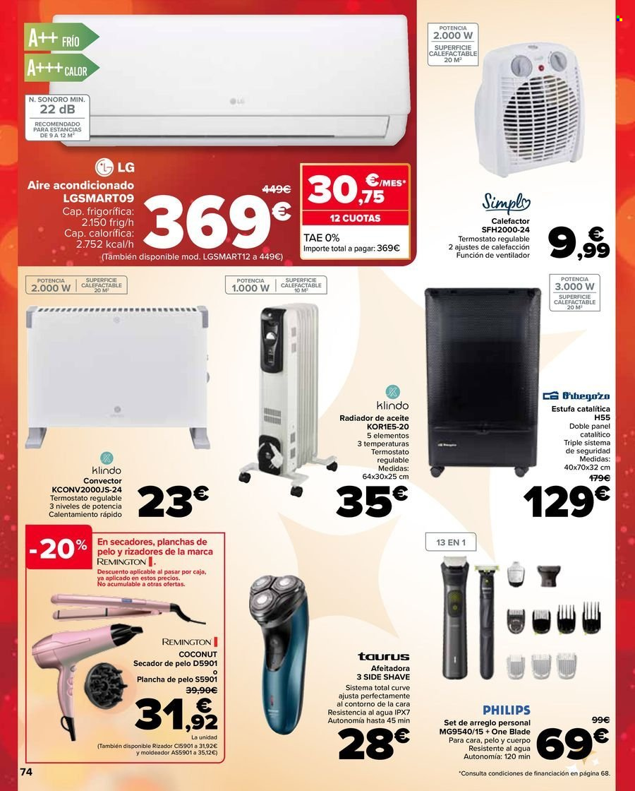 Folleto Carrefour - 17/12/24 - 31/12/24. Página 74