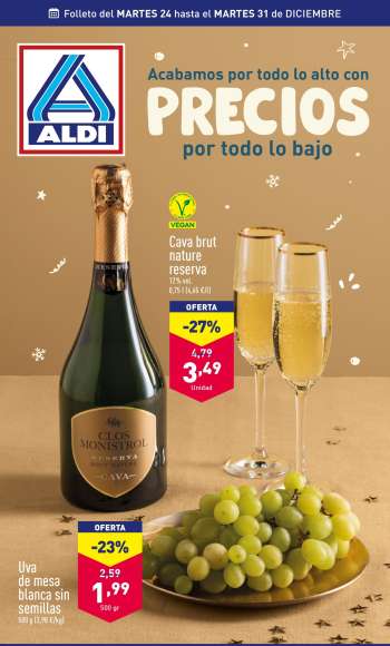 Folleto actual Aldi - 24/12/24 - 31/12/24.