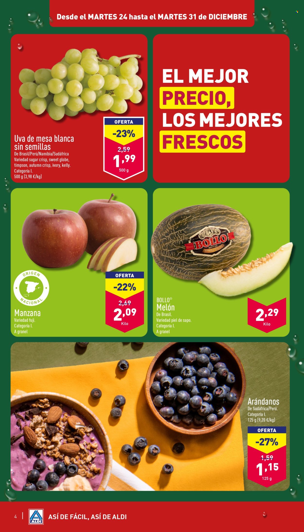 Folleto Aldi - 24/12/24 - 31/12/24. Página 4