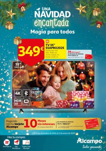 Folleto actual Alcampo - 18/12/24 - 05/01/25.