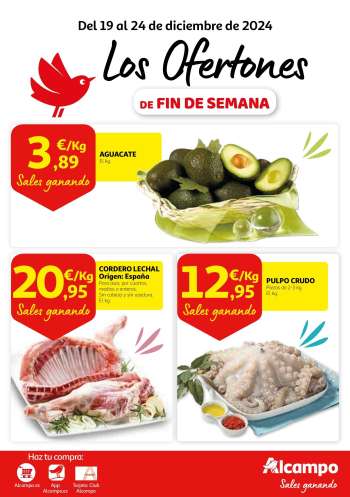 Folleto actual Alcampo - 19/12/24 - 24/12/24.