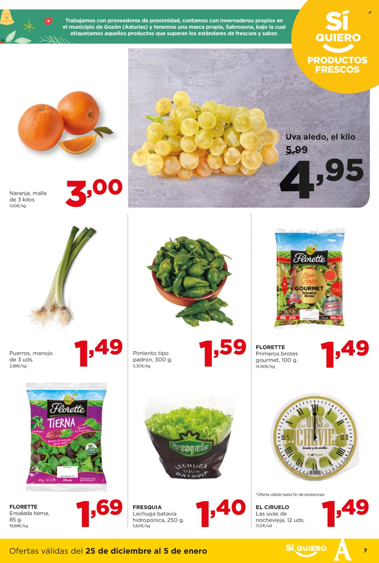 Folleto Alimerka - 25/12/24 - 05/01/25. Página 7