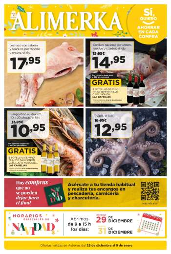 Folleto actual Alimerka - 25/12/24 - 05/01/25.