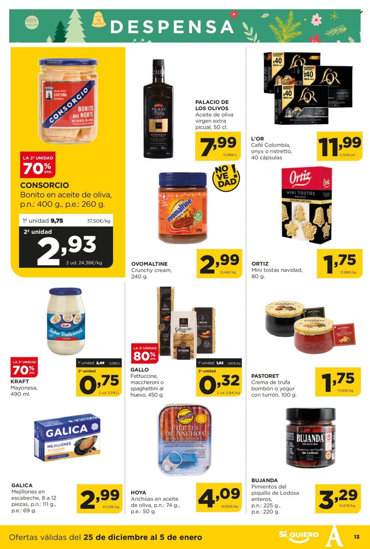 Folleto Alimerka - 25/12/24 - 05/01/25. Página 13