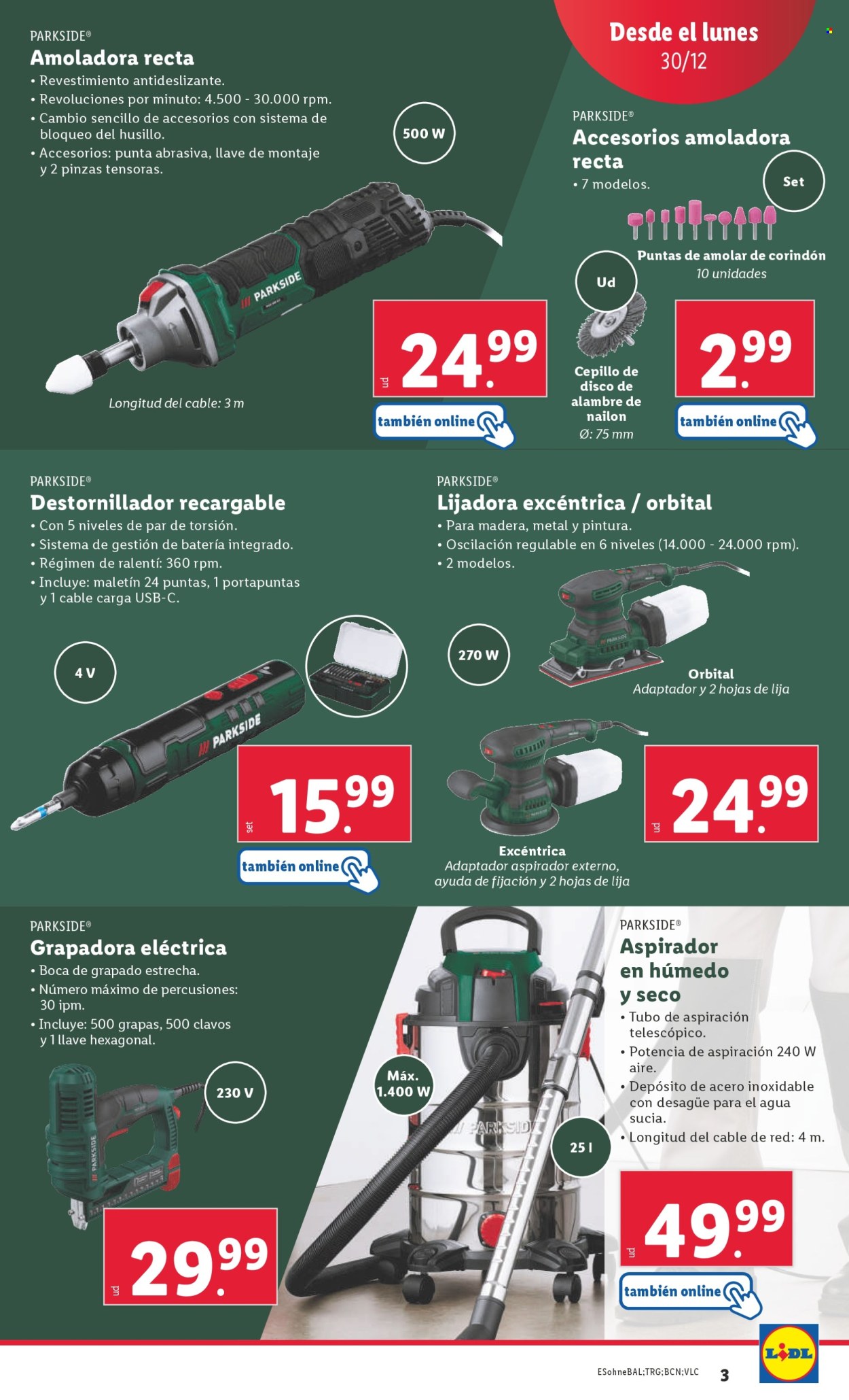 Folleto Lidl - 30/12/24 - 05/01/25. Página 3