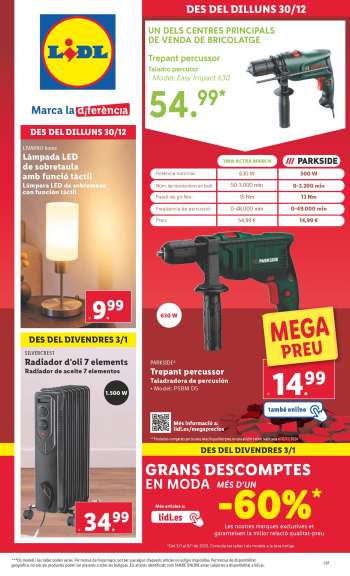 Folleto actual Lidl - 30/12/24 - 05/01/25.
