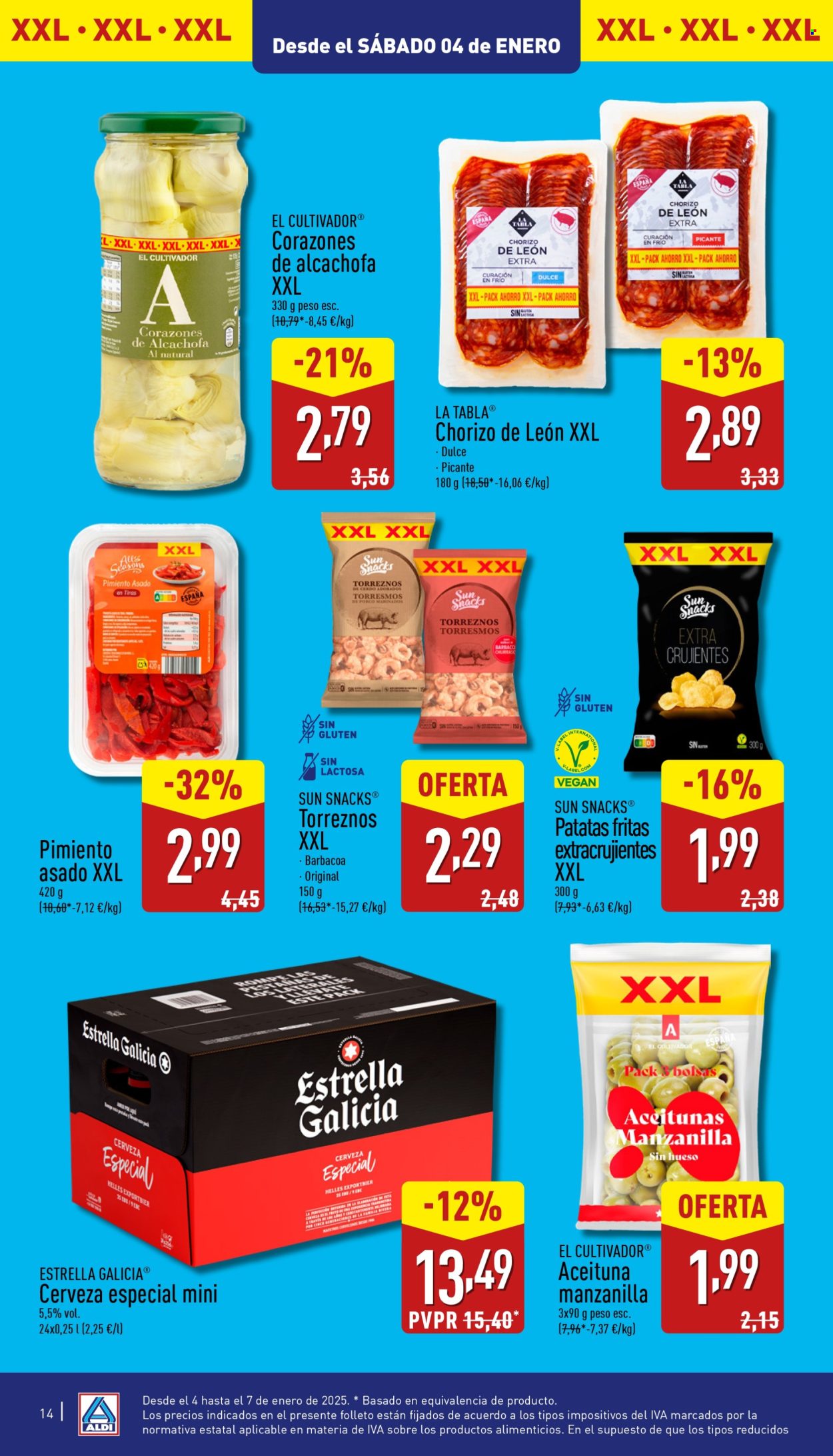 Folleto Aldi - 02/01/25 - 07/01/25. Página 14