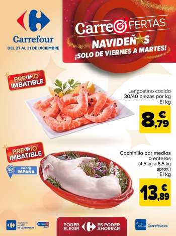 Folleto actual Carrefour - 27/12/24 - 31/12/24.