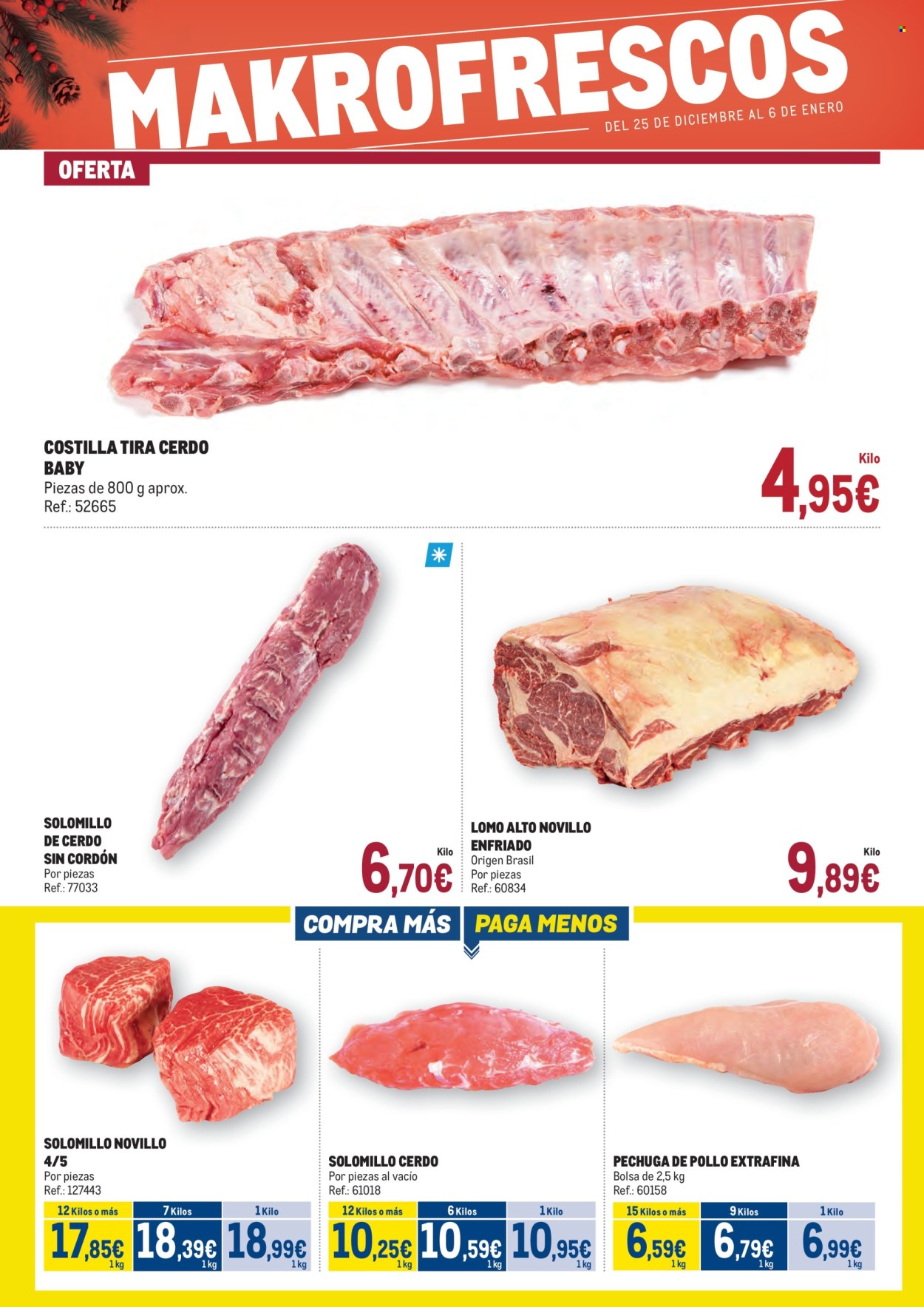 Folleto Makro - 25/12/24 - 06/01/25. Página 1