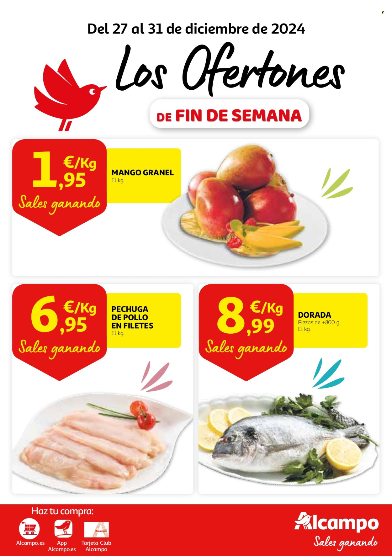Folleto Alcampo - 27/12/24 - 31/12/24. Página 1