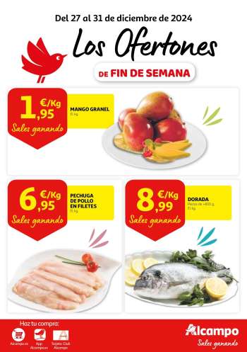 Folleto actual Alcampo - 27/12/24 - 31/12/24.