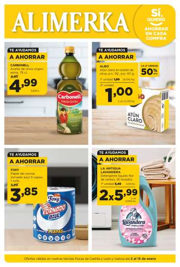 Folleto actual Alimerka - 02/01/25 - 15/01/25.