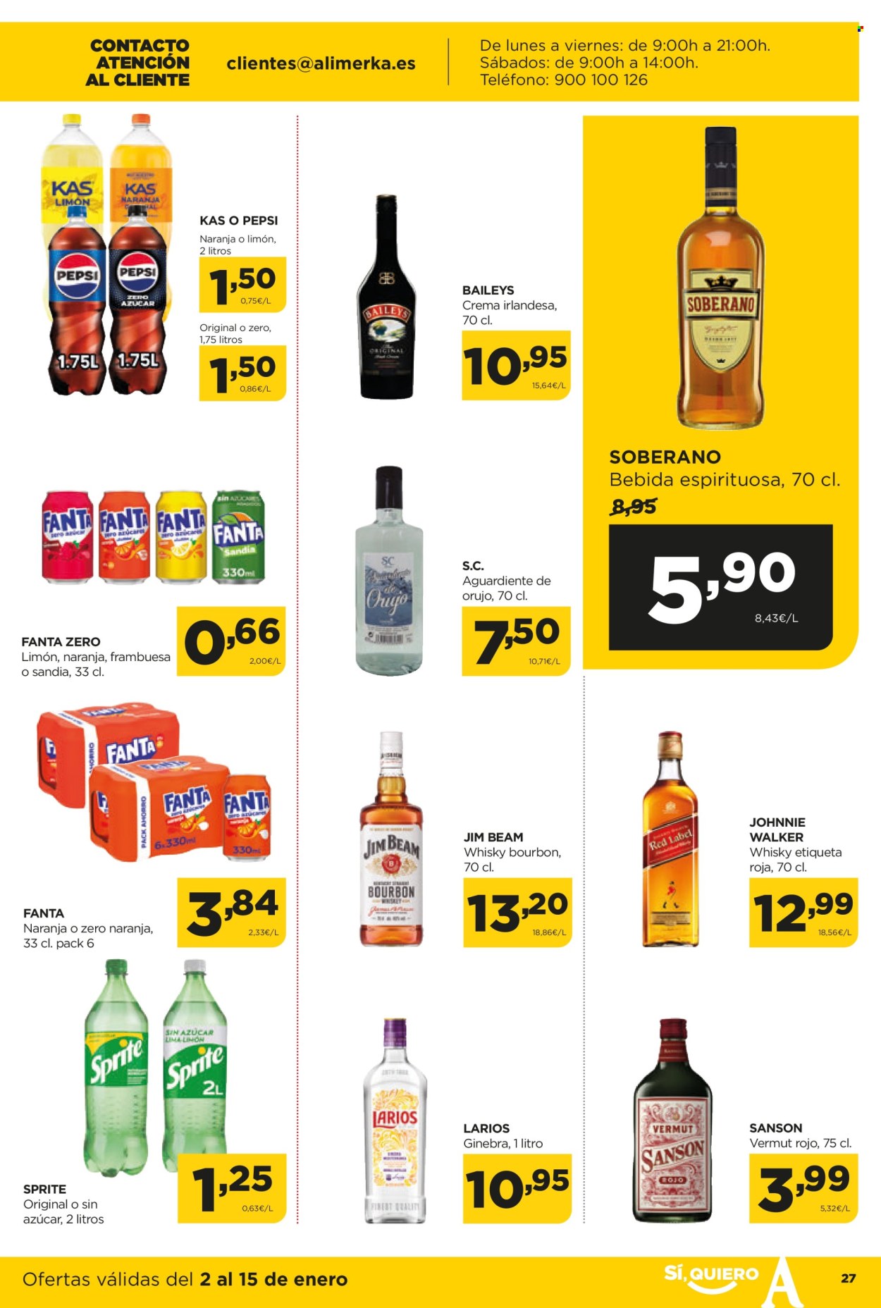 Folleto Alimerka - 02/01/25 - 15/01/25. Página 27