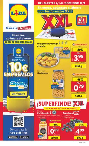 Folleto actual Lidl - 07/01/25 - 12/01/25.