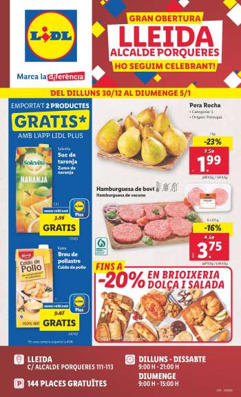 Folleto actual Lidl - 30/12/24 - 05/01/25.