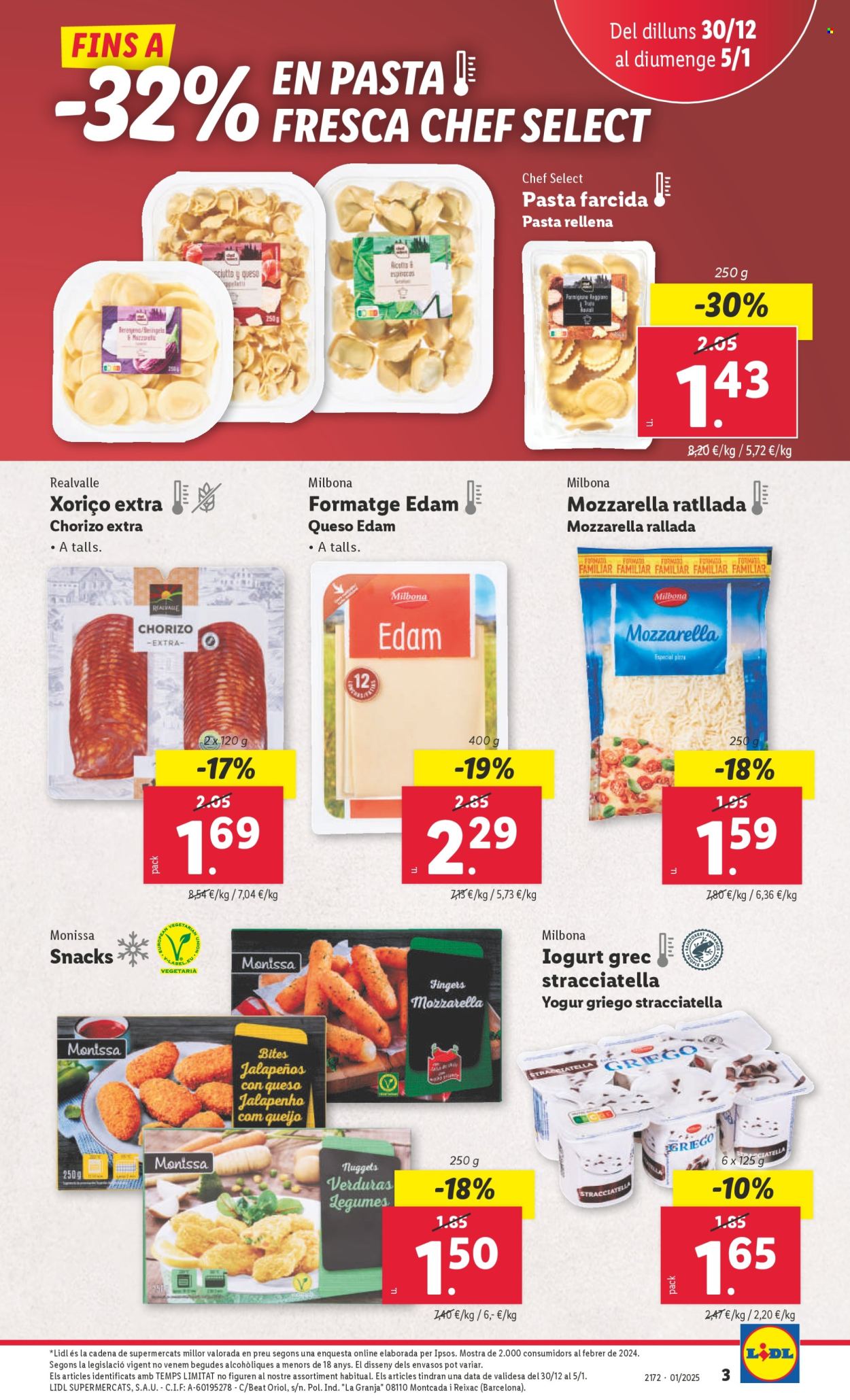 Folleto Lidl - 30/12/24 - 05/01/25. Página 3