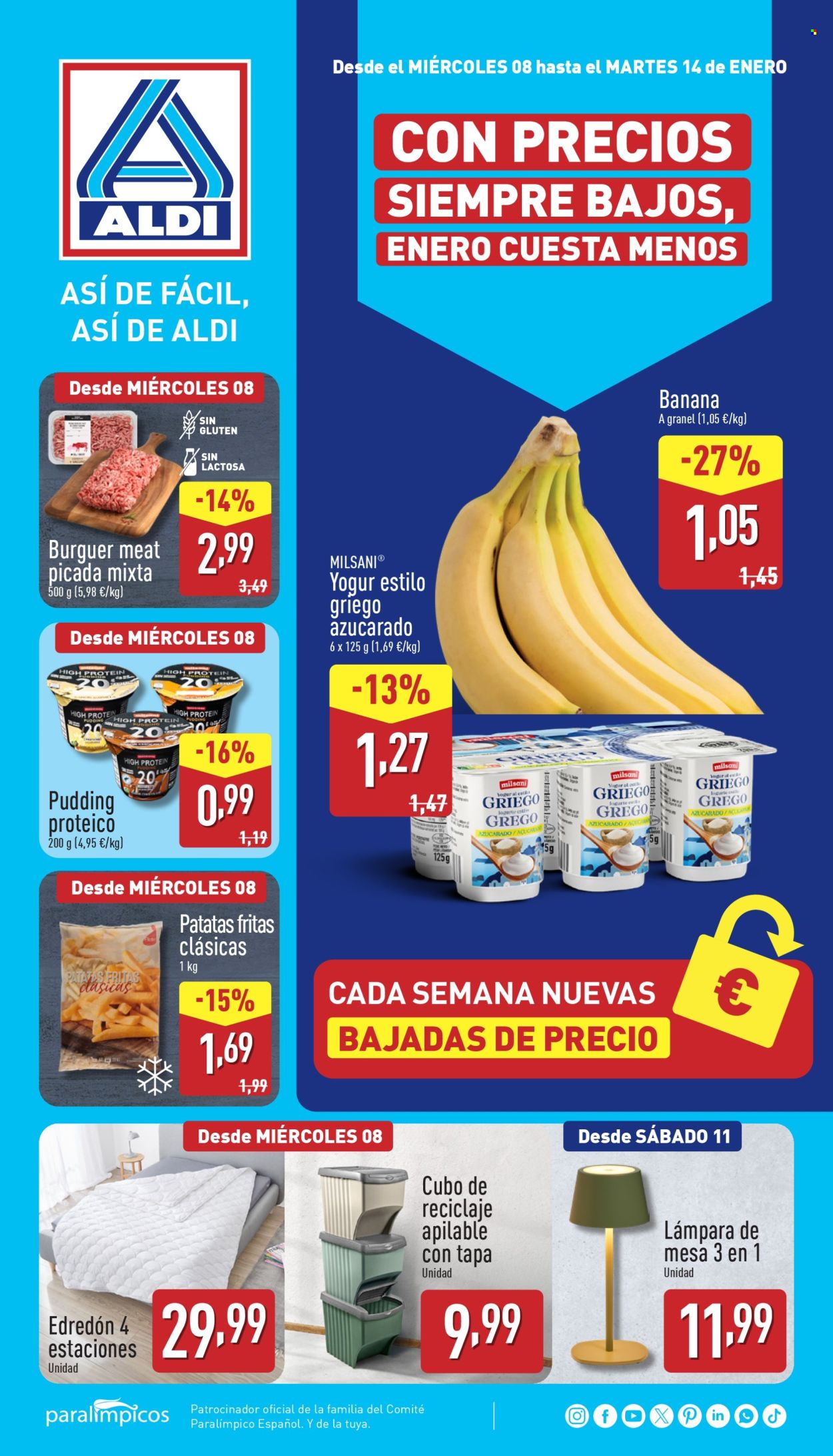Folleto Aldi - 08/01/25 - 14/01/25. Página 1