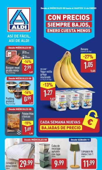 Folleto actual Aldi - 08/01/25 - 14/01/25.