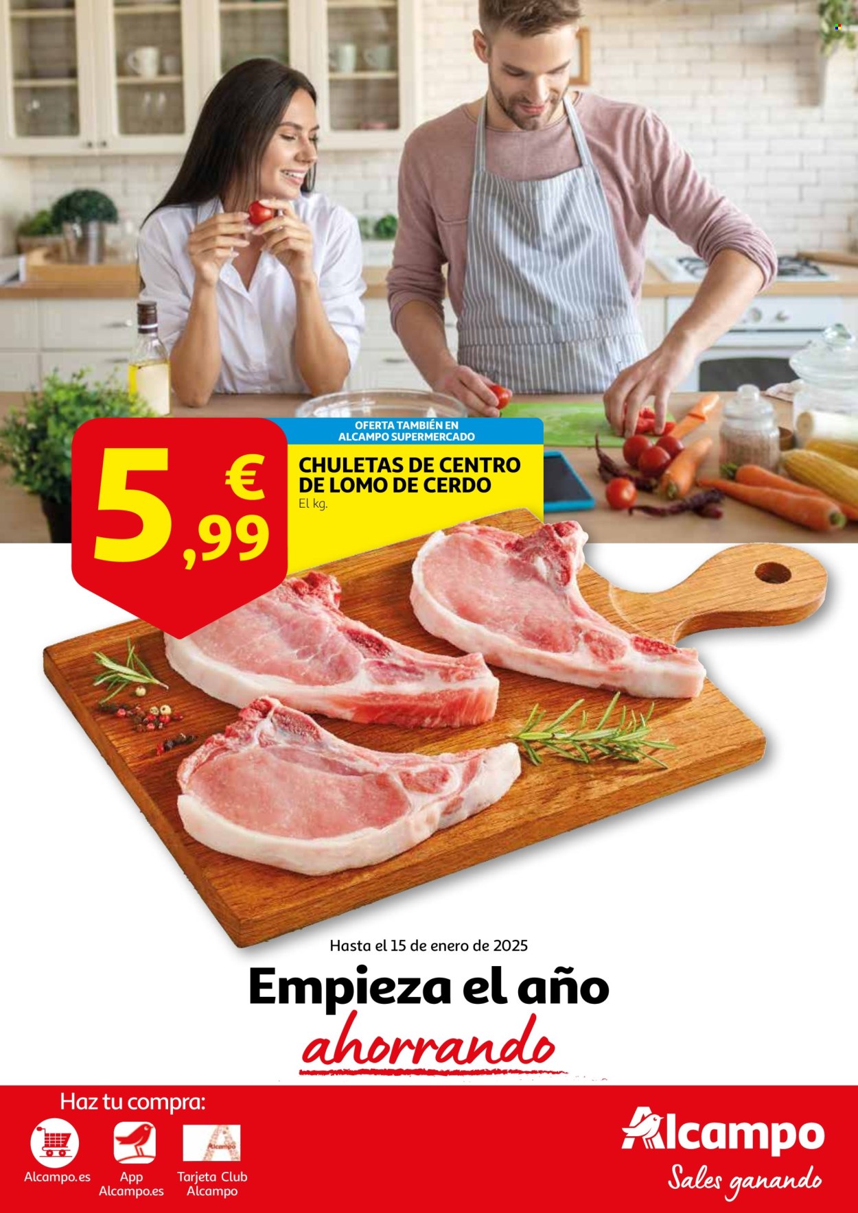 Folleto Alcampo - 02/01/25 - 15/01/25. Página 1