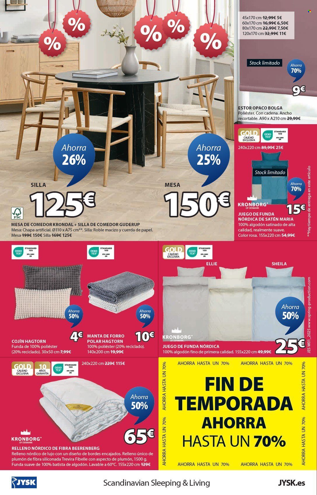 Folleto JYSK - 02/01/25 - 12/02/25. Página 17