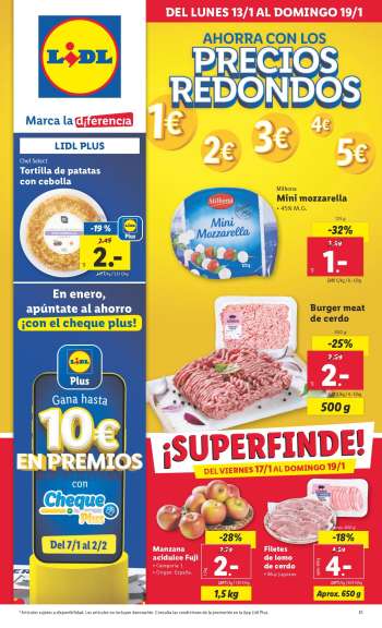 Folleto actual Lidl - 13/01/25 - 19/01/25.