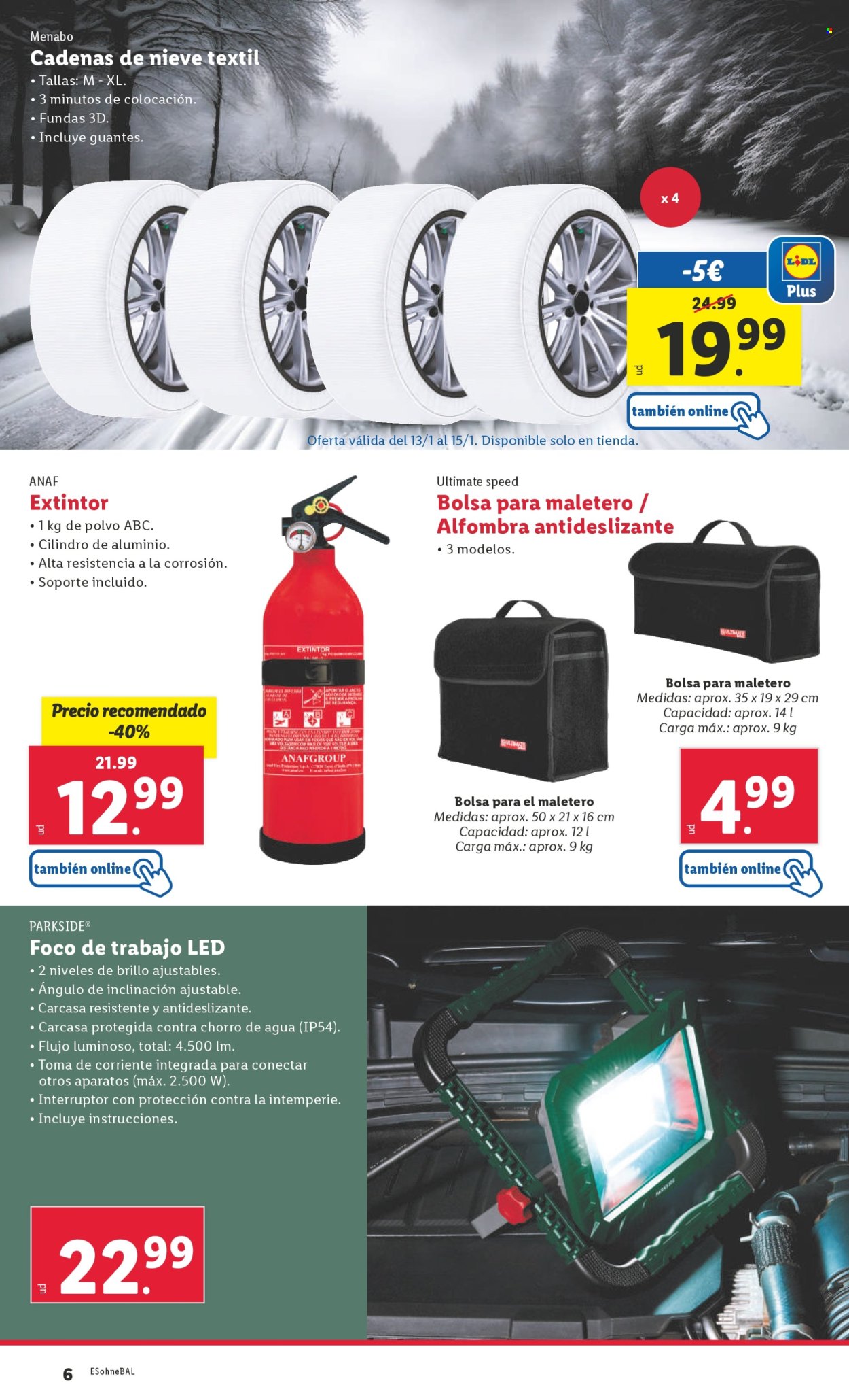 Folleto Lidl - 13/01/25 - 19/01/25. Página 6