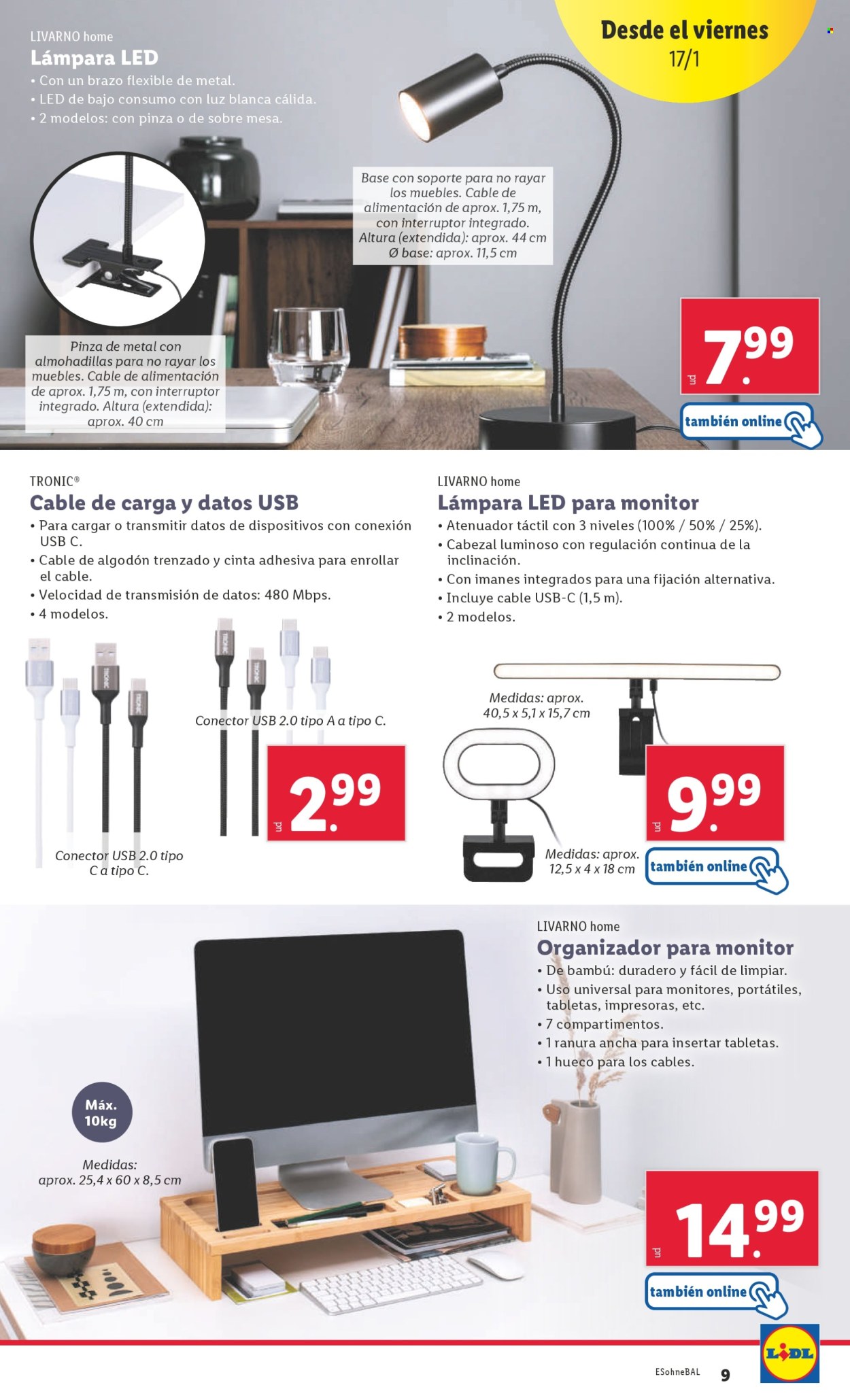 Folleto Lidl - 13/01/25 - 19/01/25. Página 9